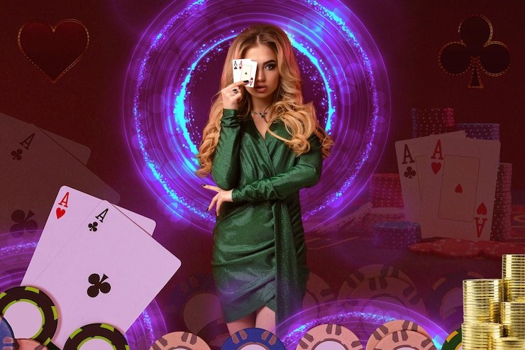 Galactic Gems mobile interface on Android phone showing reel layout and spin button